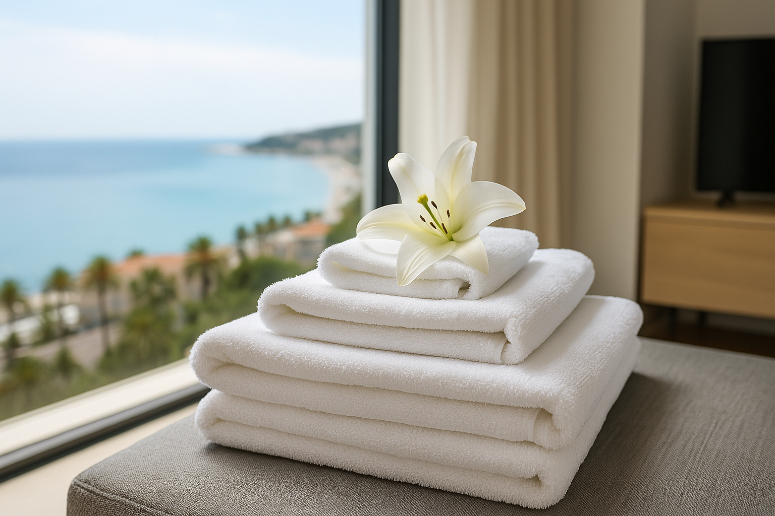 Service linge haut de gamme Antibes