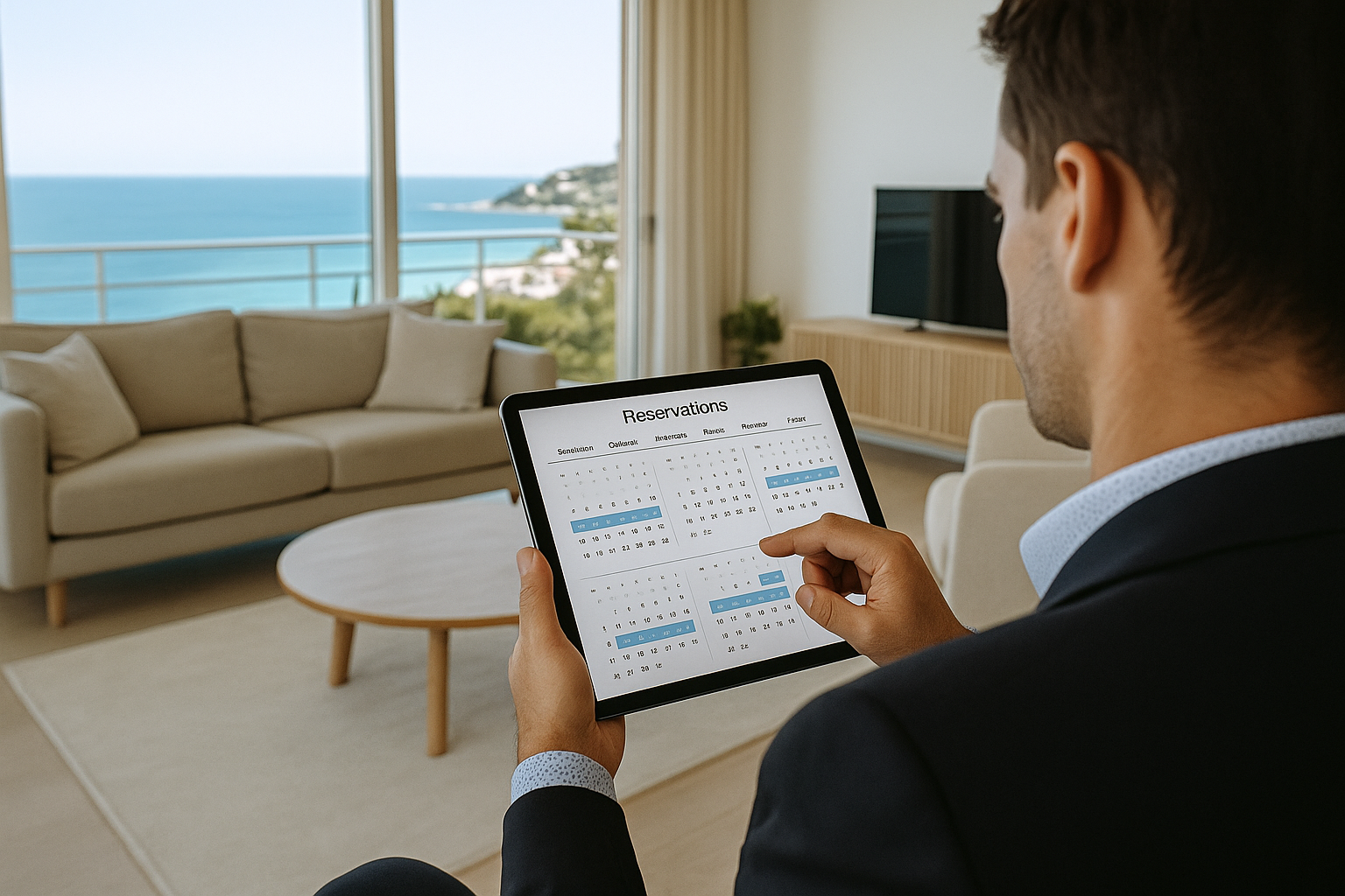 Gestion réservations Airbnb Antibes